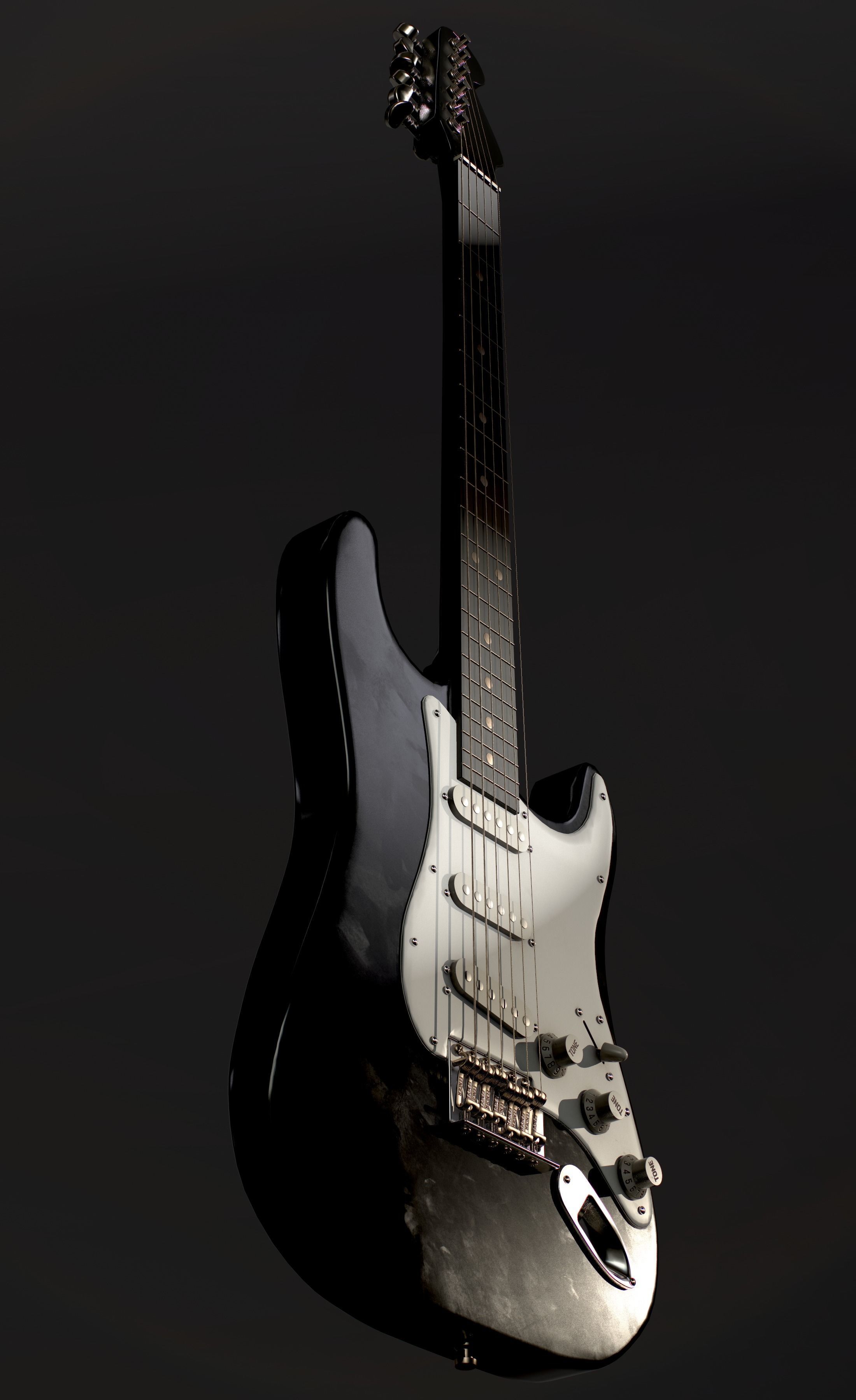 Electric Guitar 3D model_13