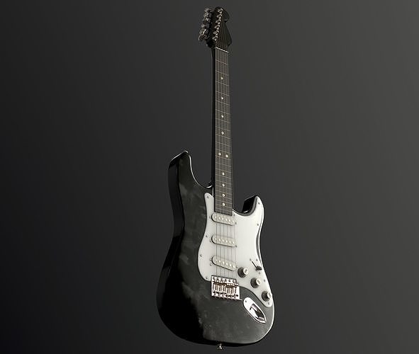 Electric Guitar 3D model
