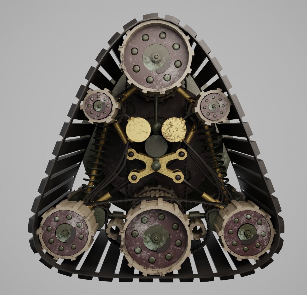 Shape Shifting Wheel 3D model_4