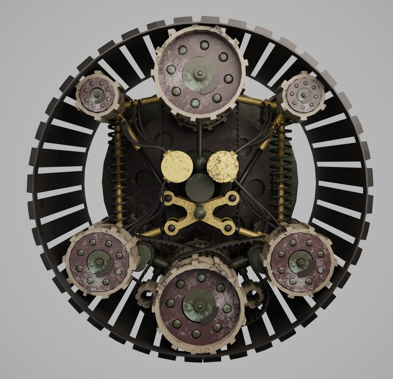 Shape Shifting Wheel 3D model_3