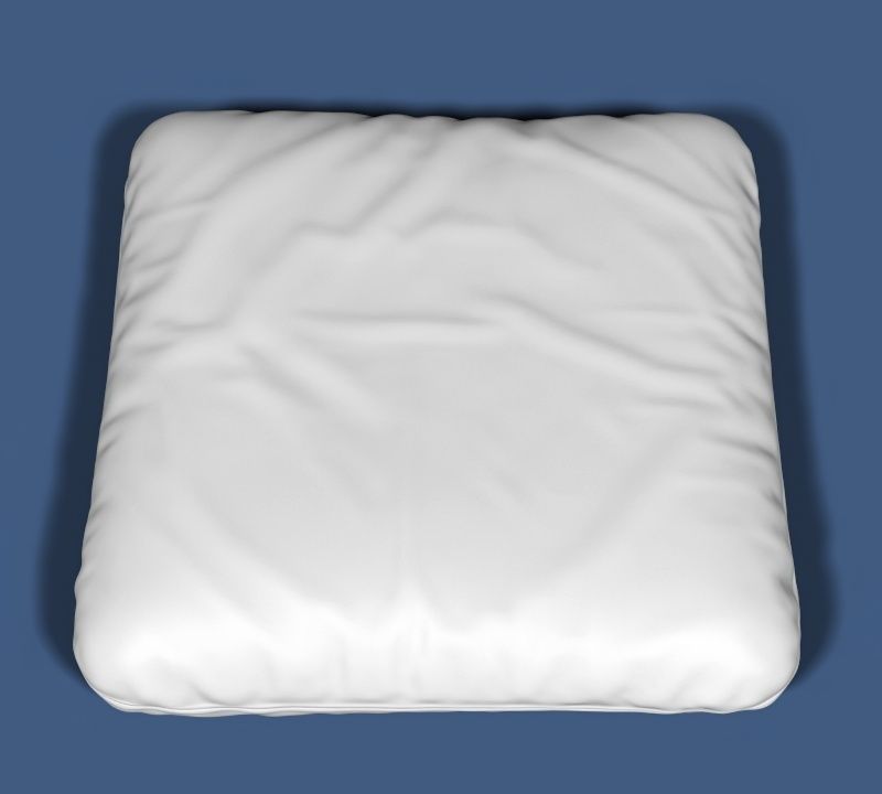 Sitting pillow 02 3D model_5