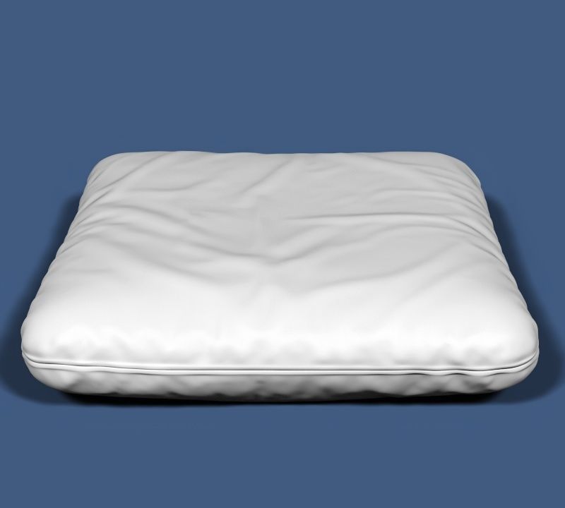Sitting pillow 02 3D model_1