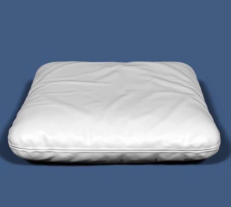 Sitting pillow 02 3D model_3