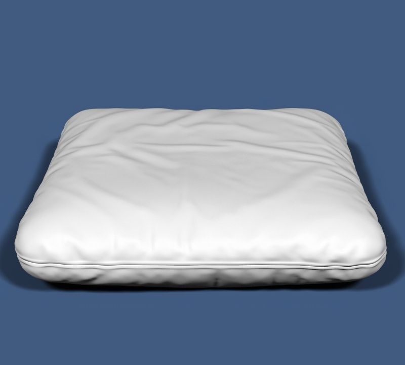 Sitting pillow 02 3D model_4