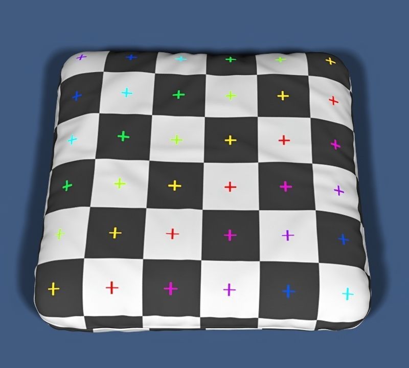 Sitting pillow 02 3D model_6