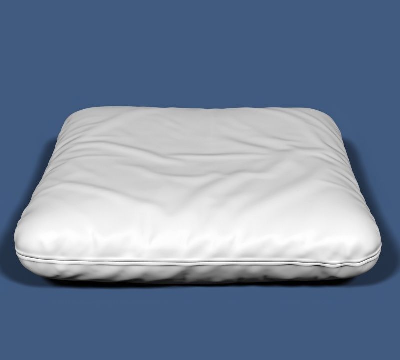 Sitting pillow 02 3D model_2