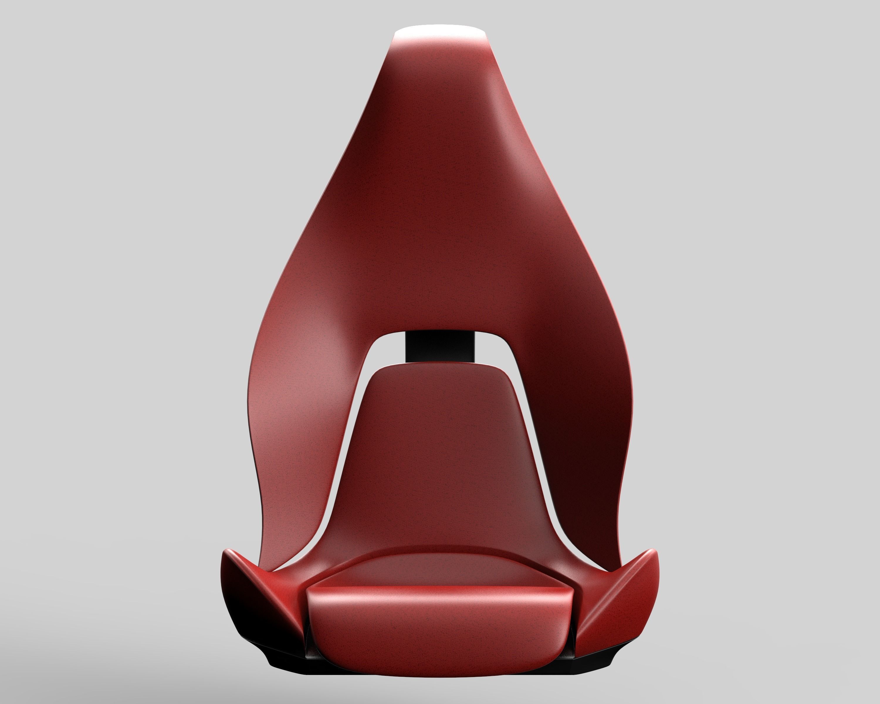 car seat  3D model_5