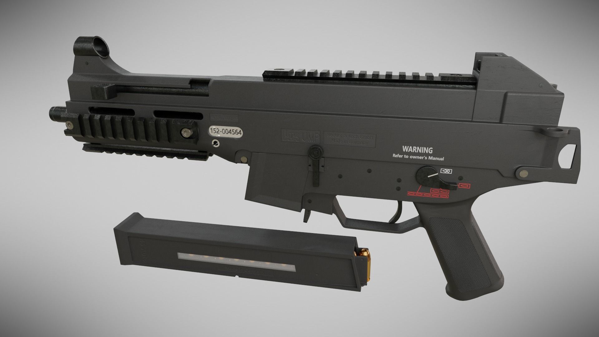 HK UMP45 3D model_3