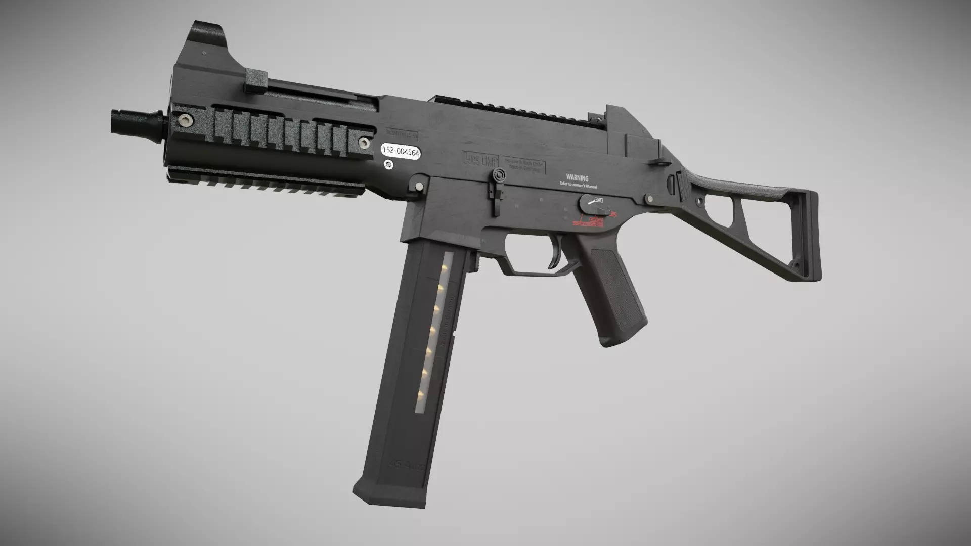 HK UMP45 3D model_0