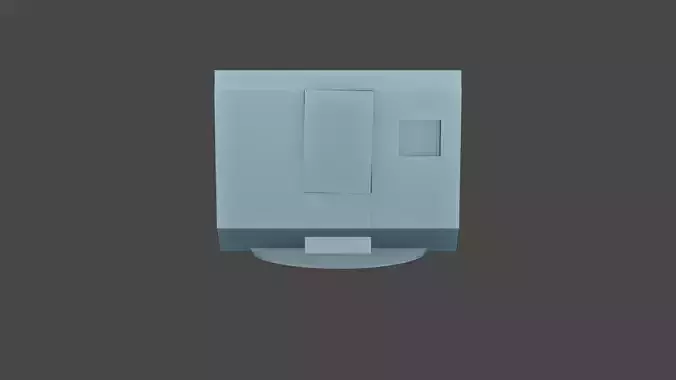 Tv low poly free