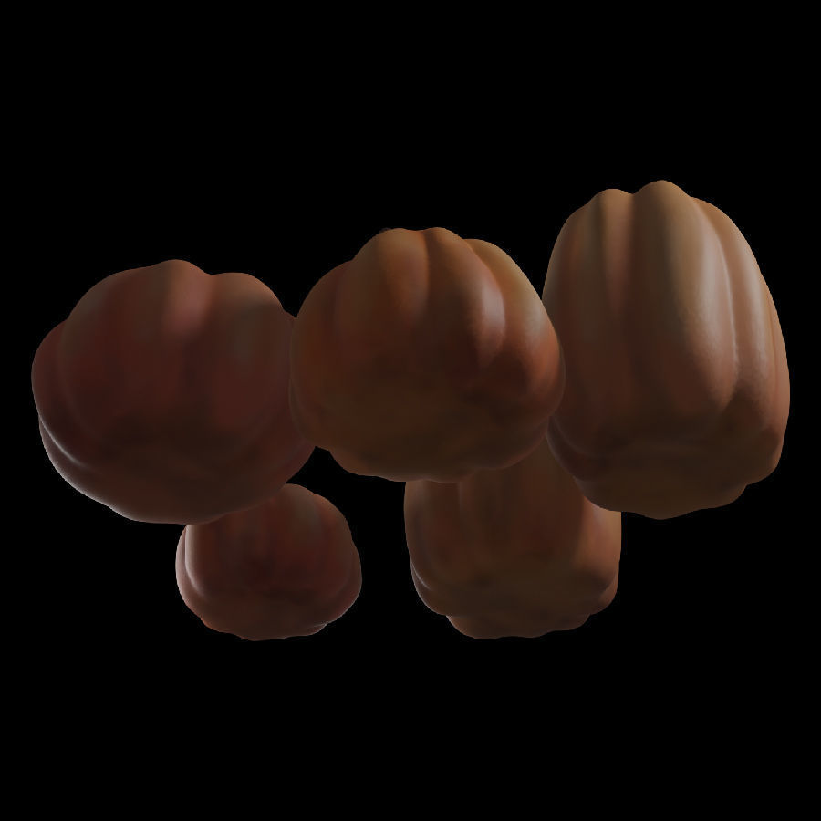 Pumpkin Pack - Various sculpted pumpkins ready to use 3D model_7