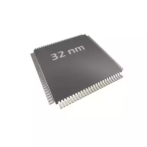 Chip v1 016 Low-poly 3D model