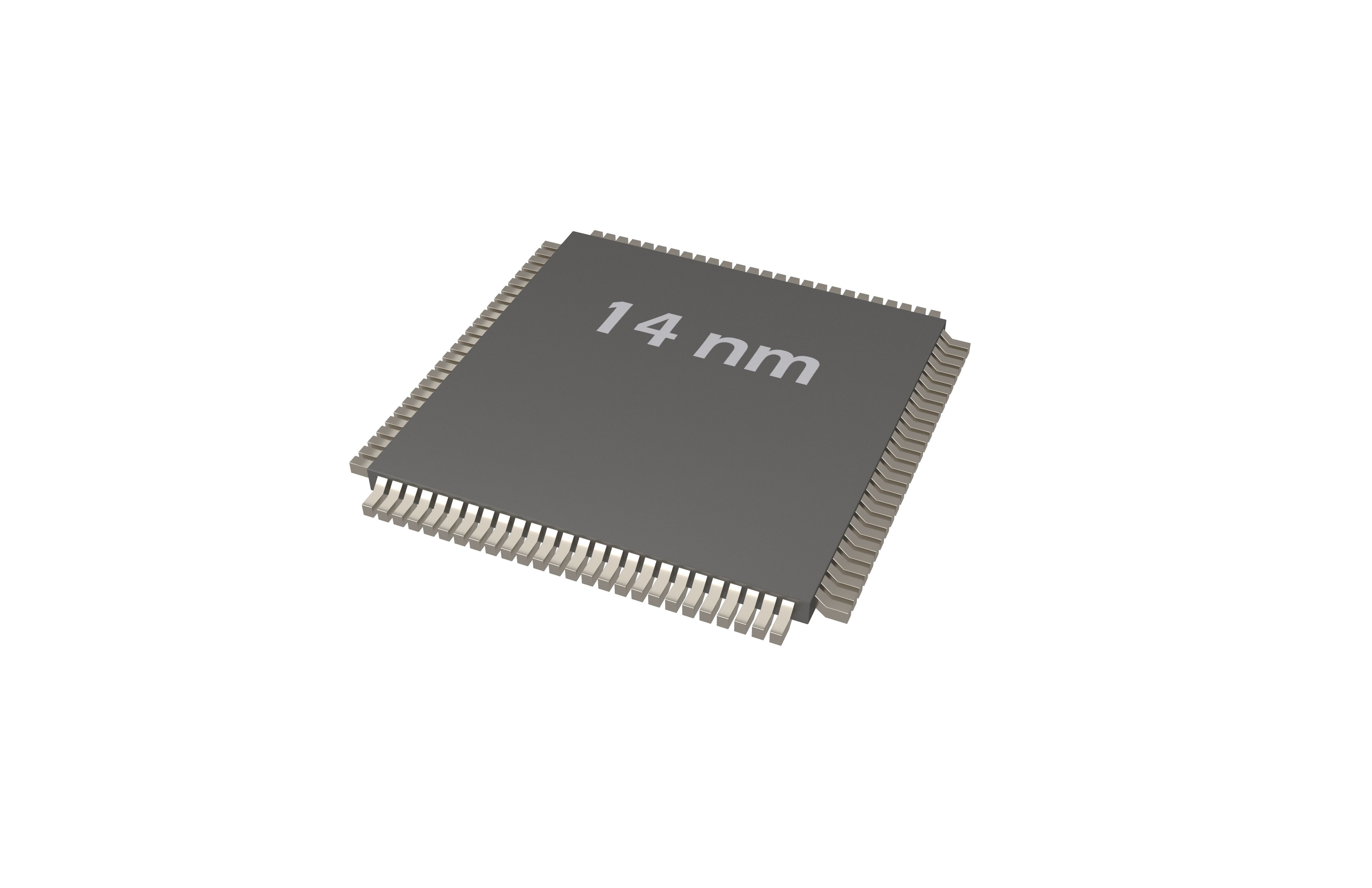 Chip v1 018 Low-poly 3D model_2