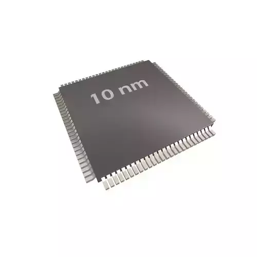 Chip v1 019 Low-poly 3D model
