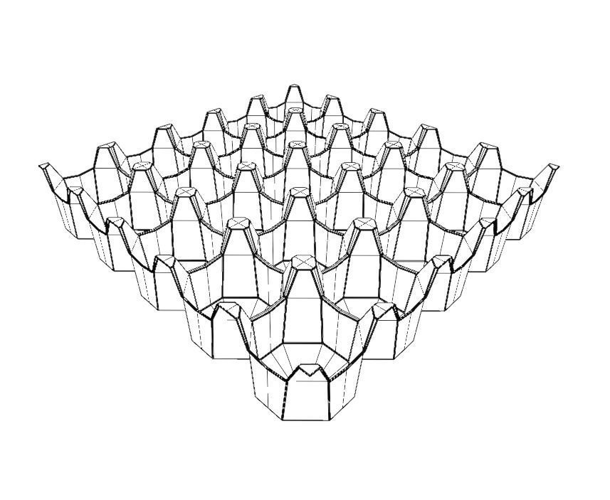 Egg carboard 3D model_8