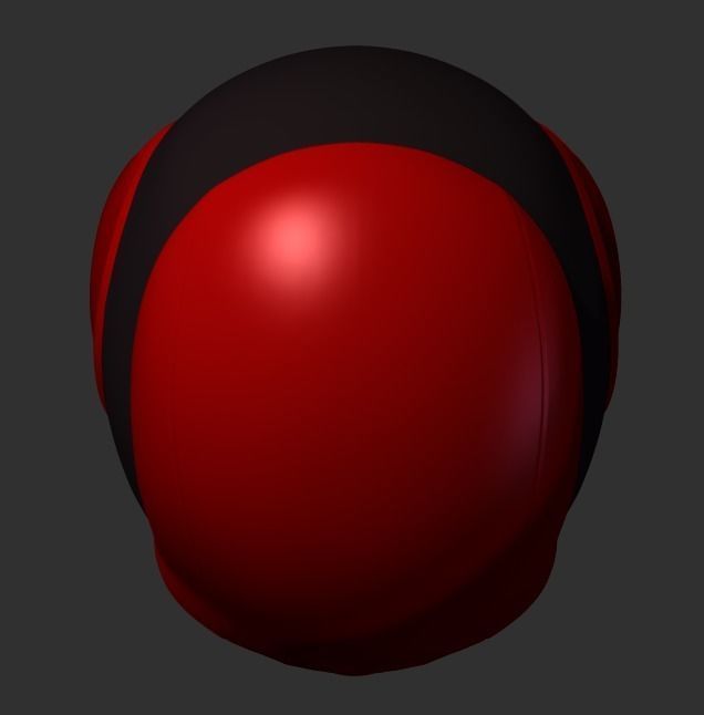 Death Tracker Redhood Costume Helmet file 3D print model_1