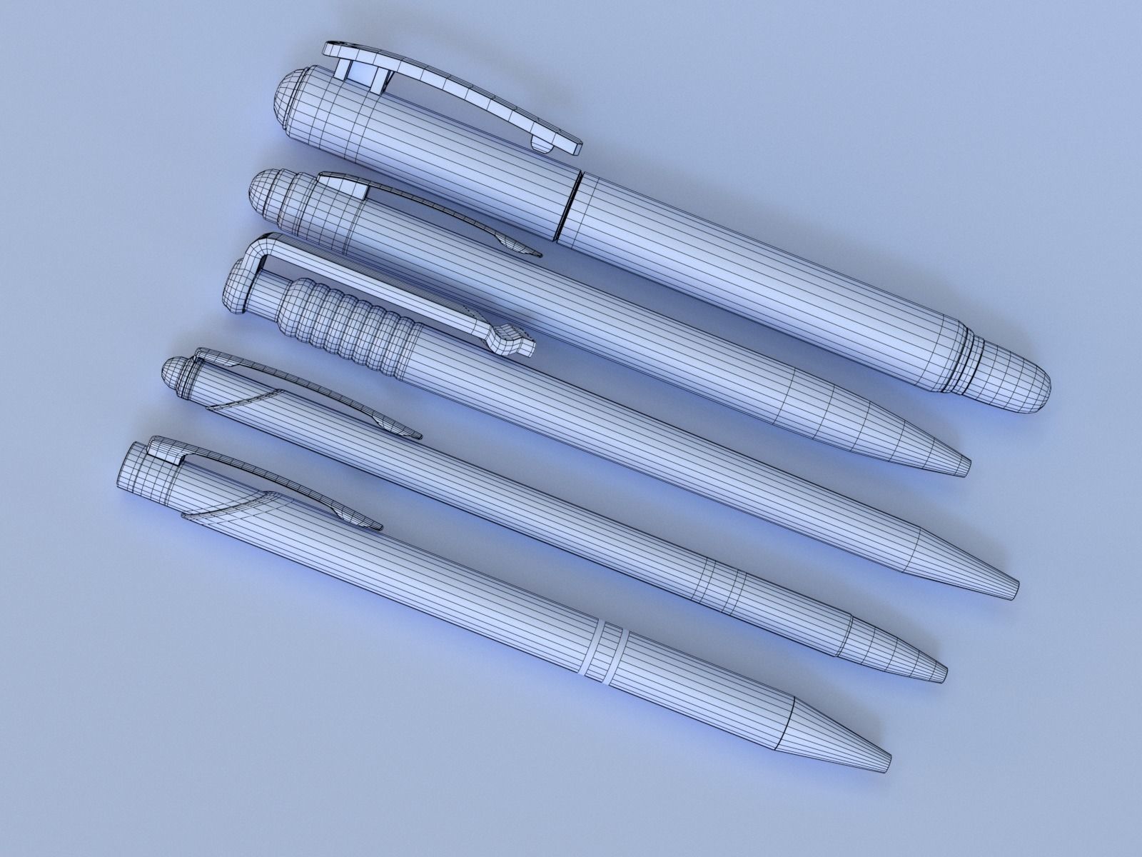 Office Trinkets 3D model_16