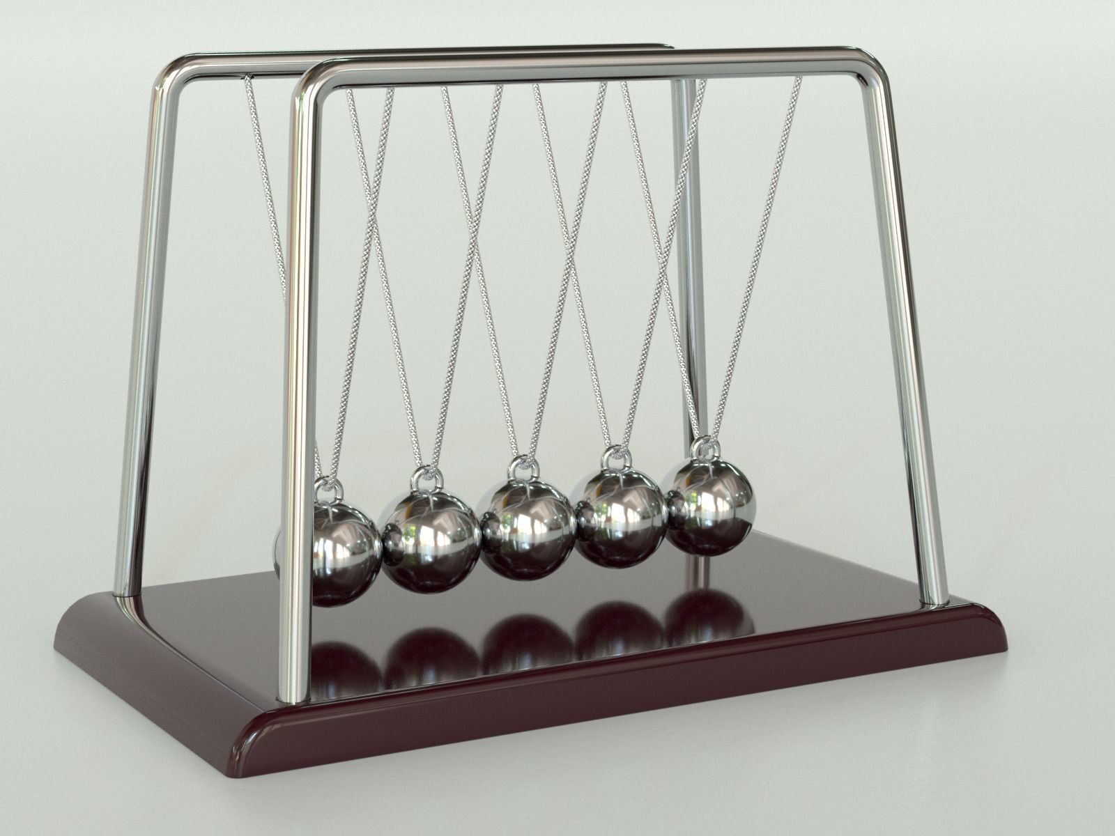 Office Trinkets 3D model_11