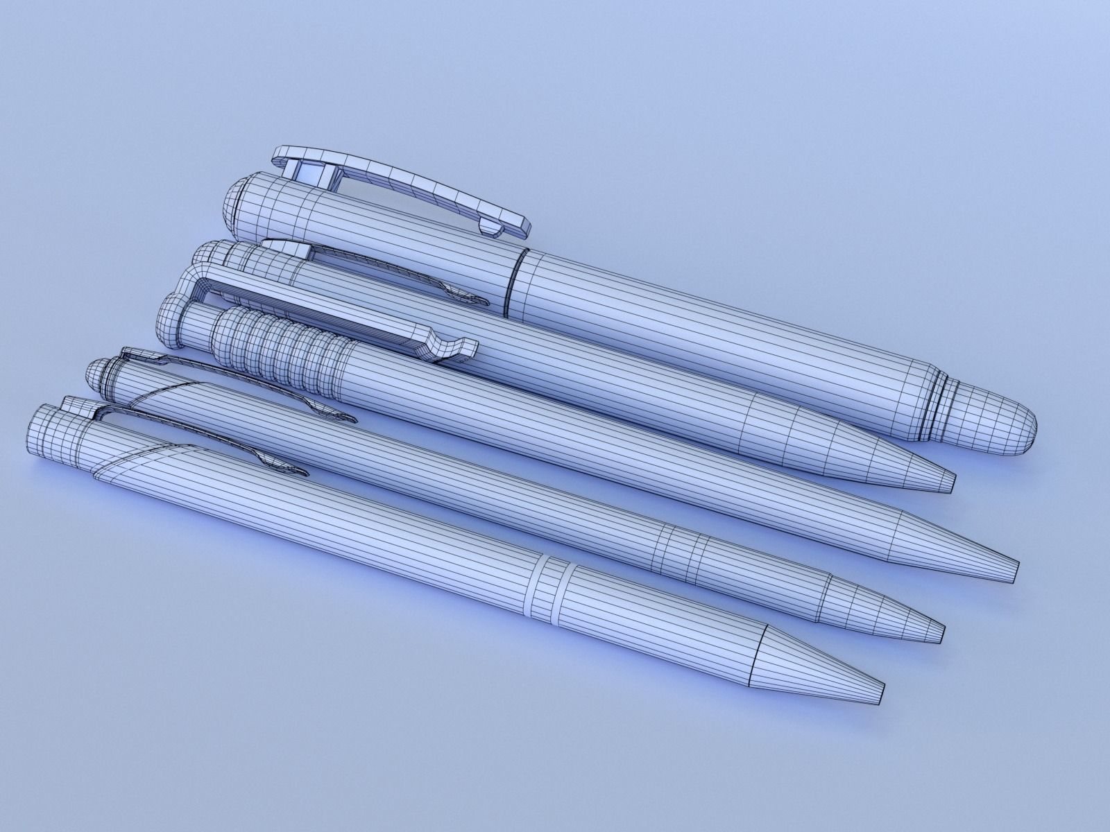 Office Trinkets 3D model_19