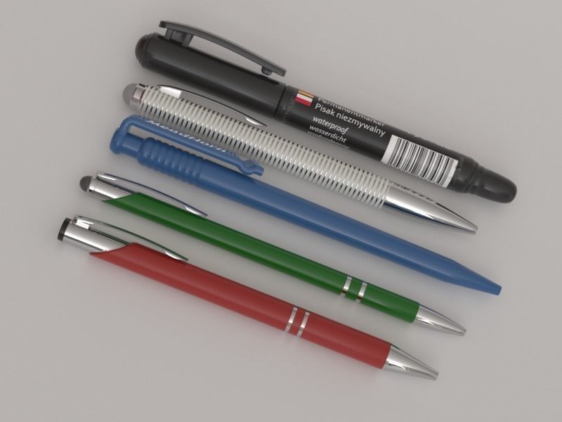 Office Trinkets 3D model_14