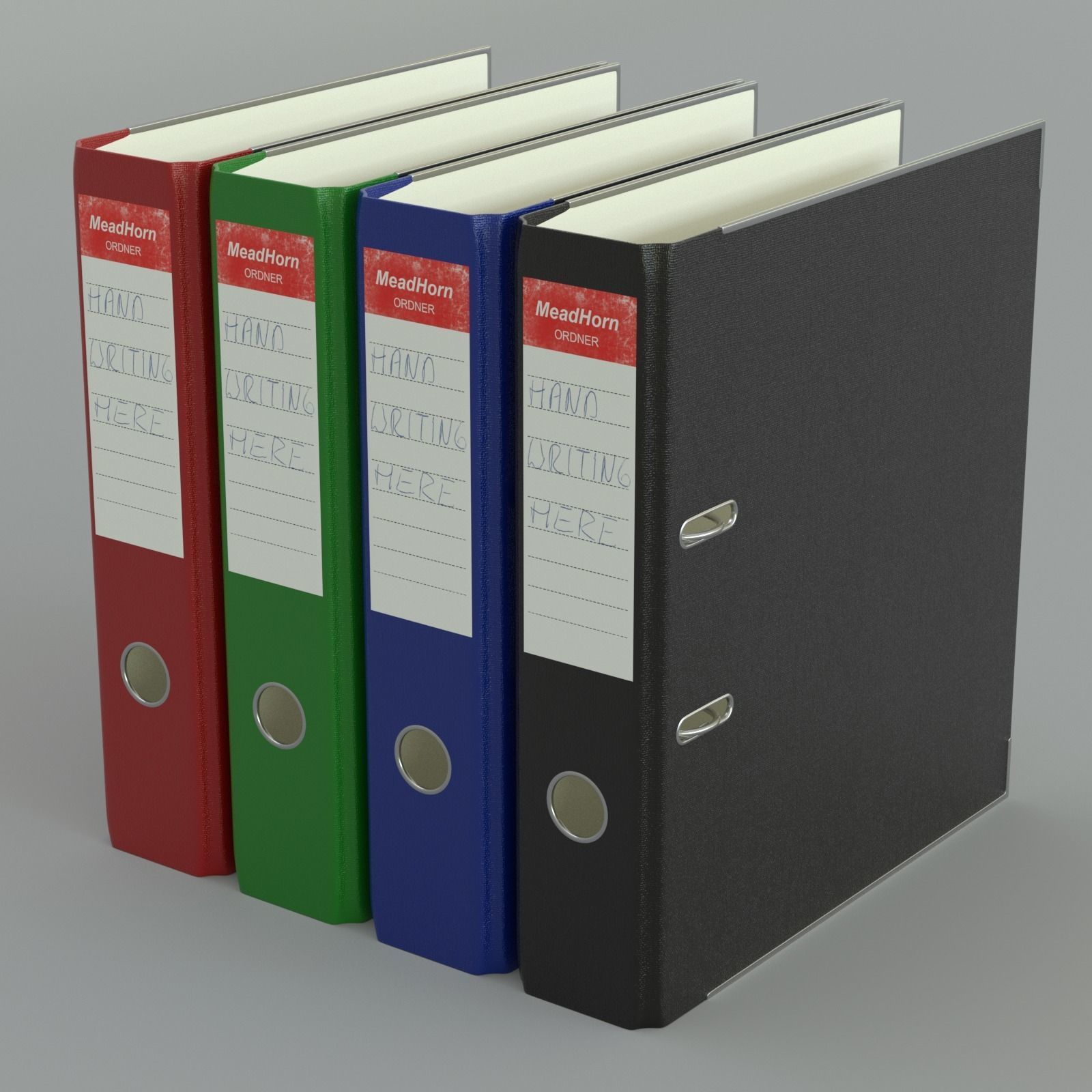 Office Trinkets 3D model_10