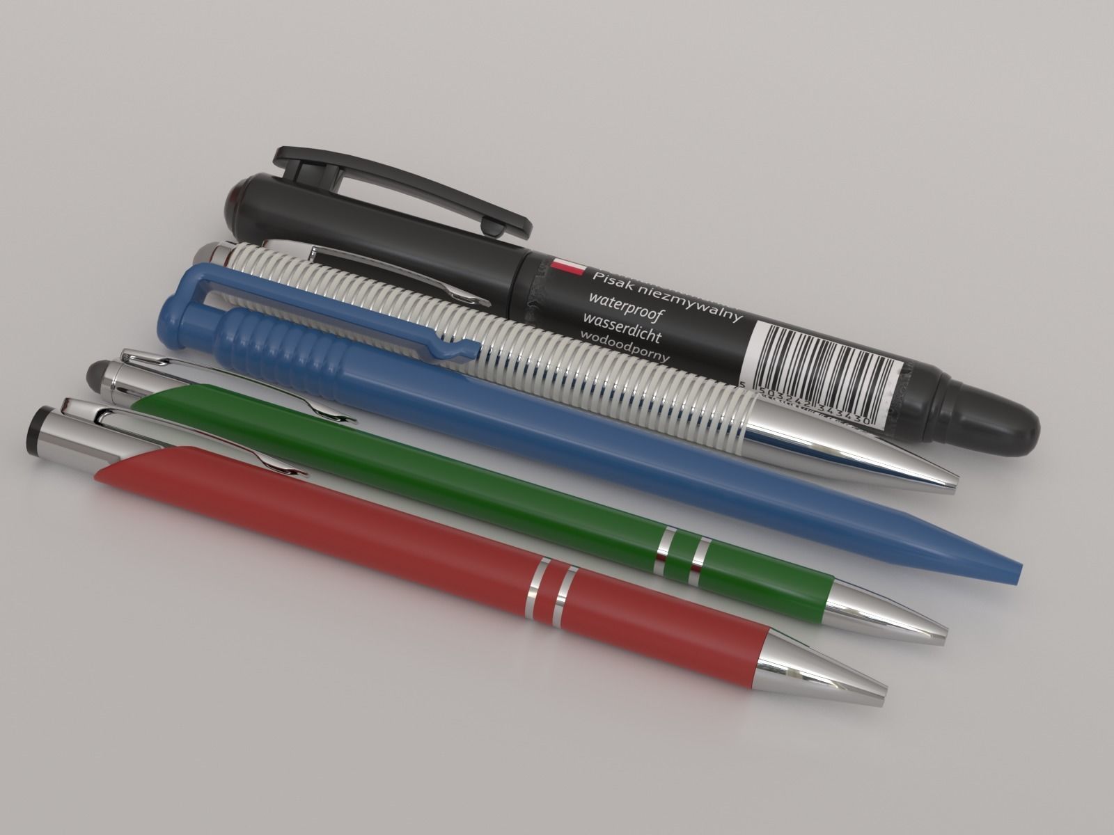 Office Trinkets 3D model_17