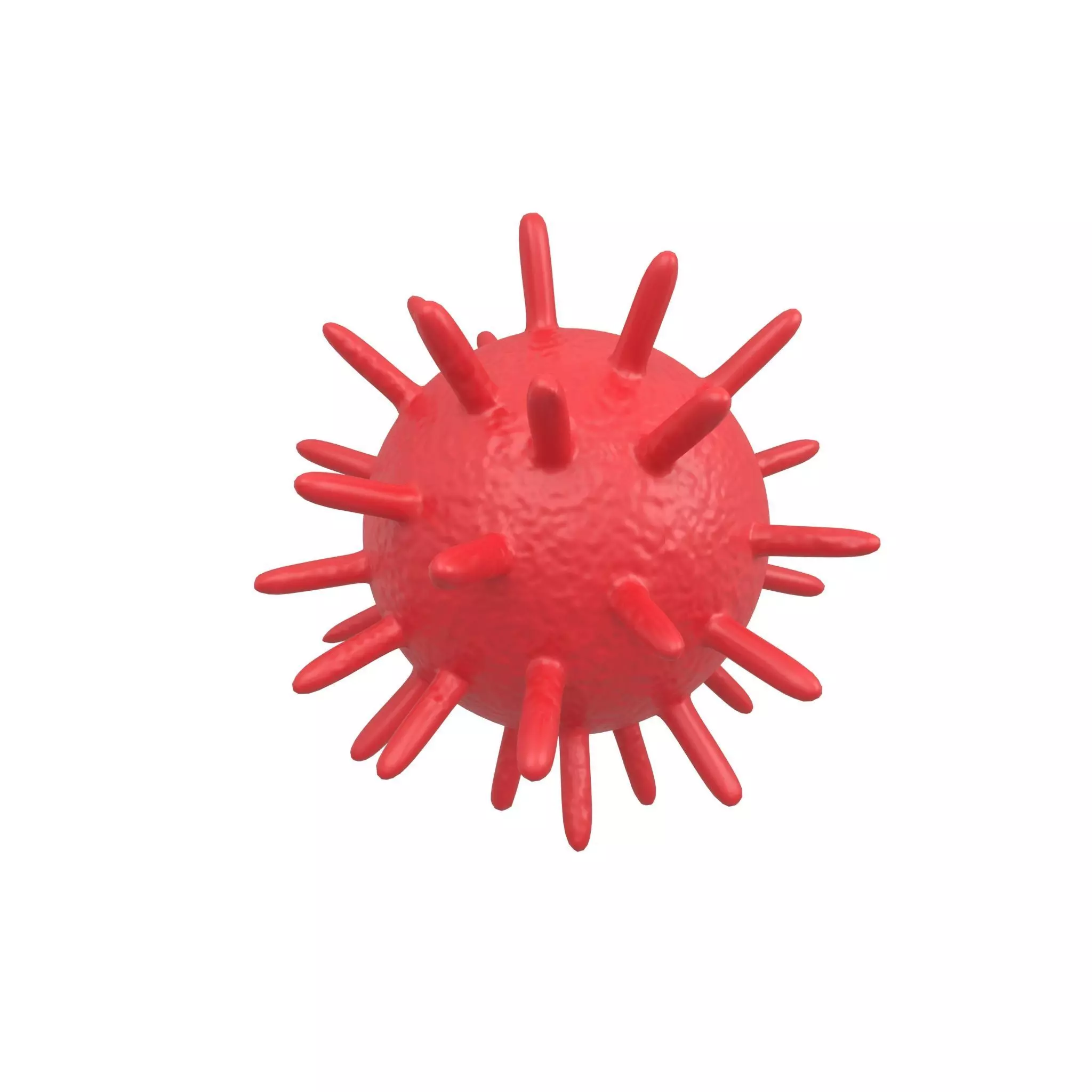 Virus v2 002 Low-poly 3D model