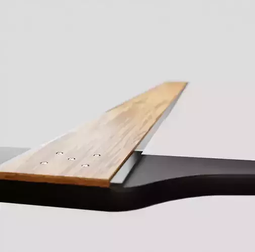 T ruller skateboard slalom board