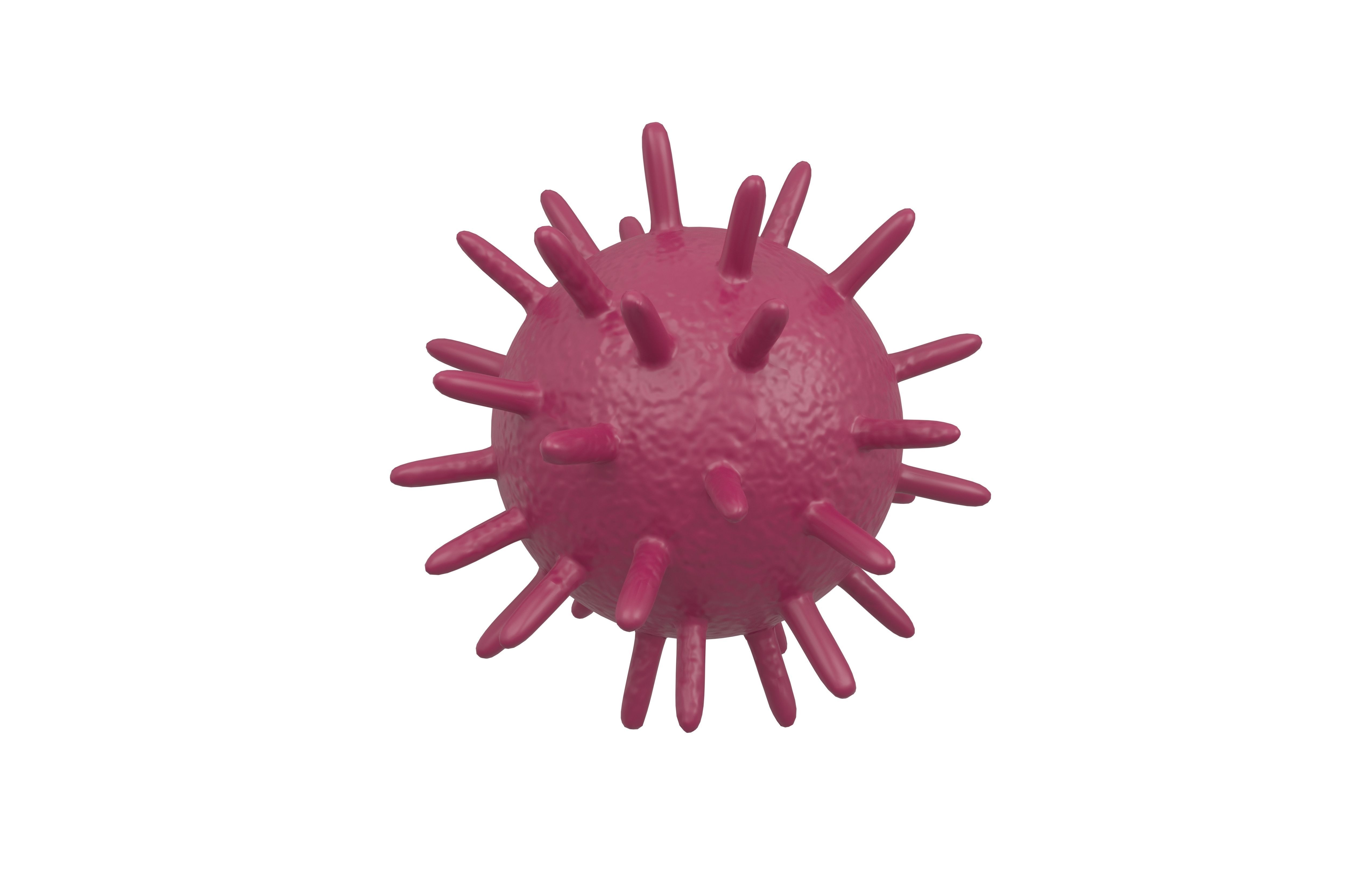 Virus v2 003 Low-poly 3D model_1