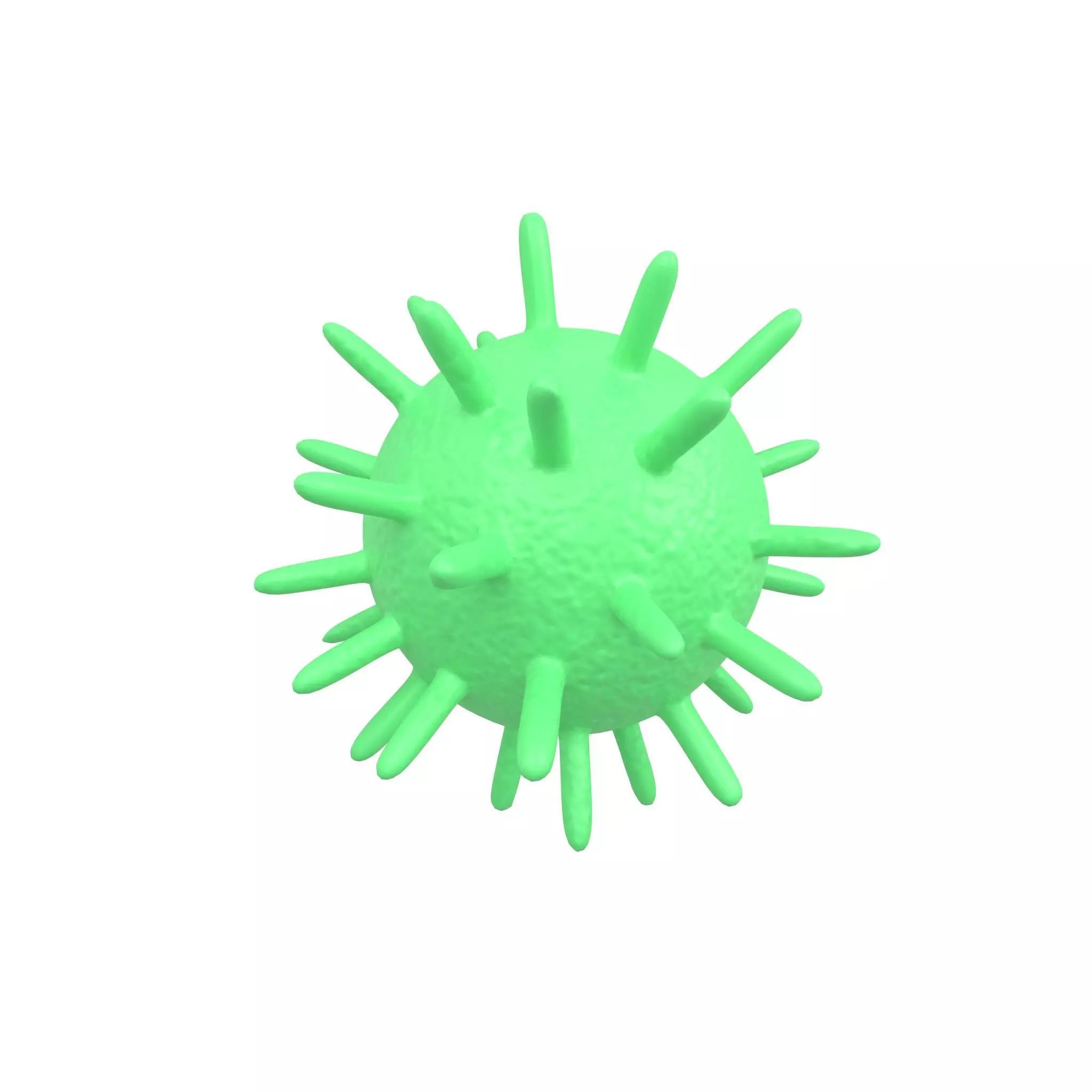Virus v2 004 Low-poly 3D model_0