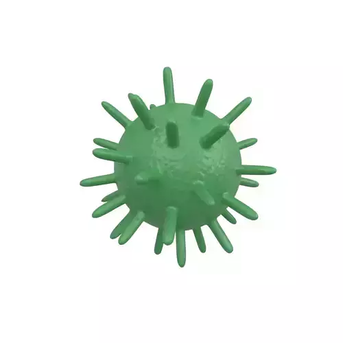 Virus v2 005 Low-poly 3D model