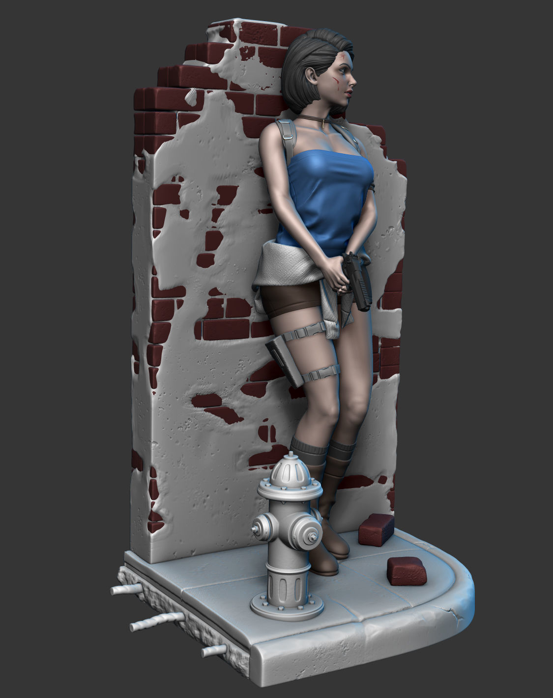 Jill Valentile STLs 3D print model_5