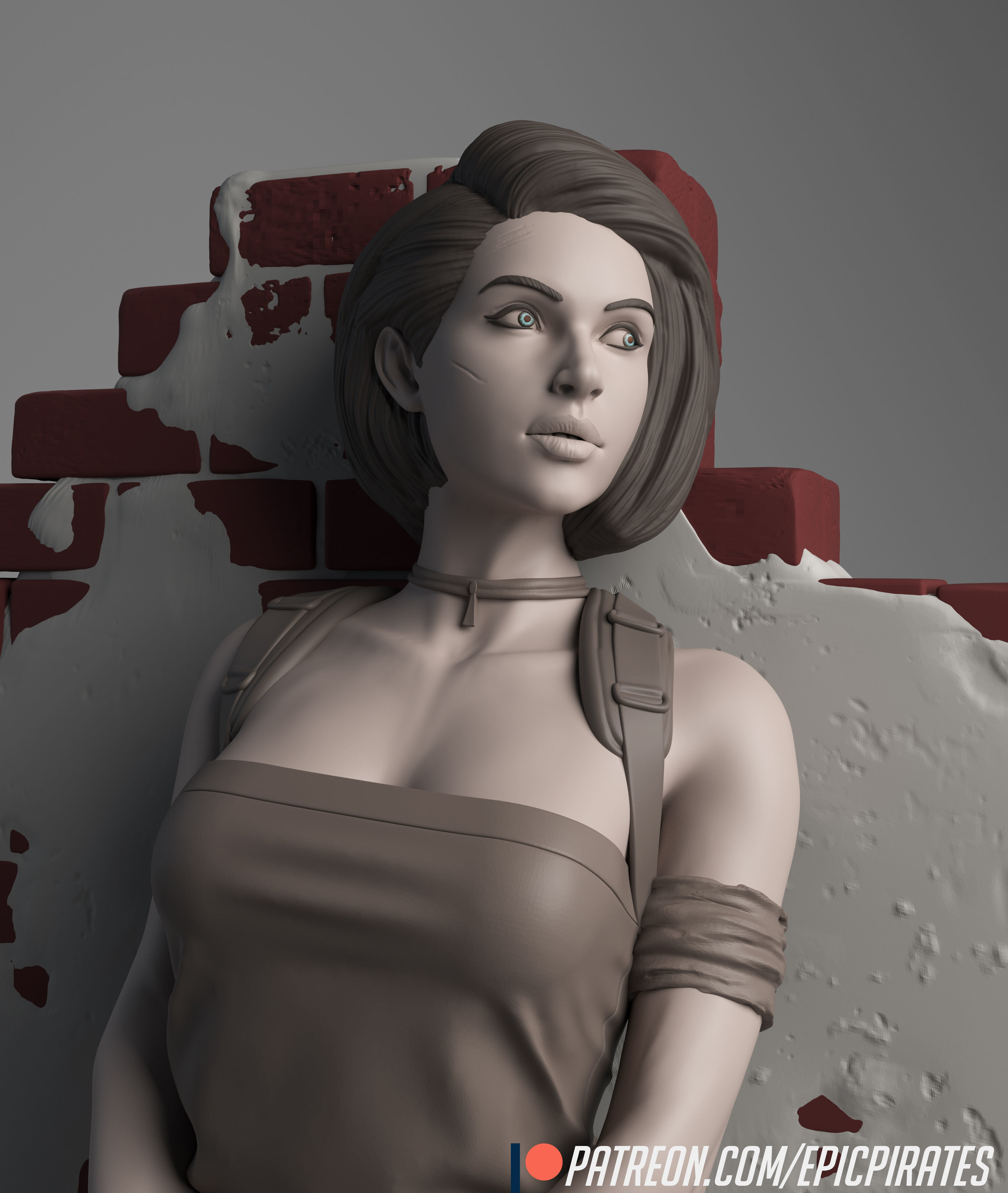 Jill Valentile STLs 3D print model_2
