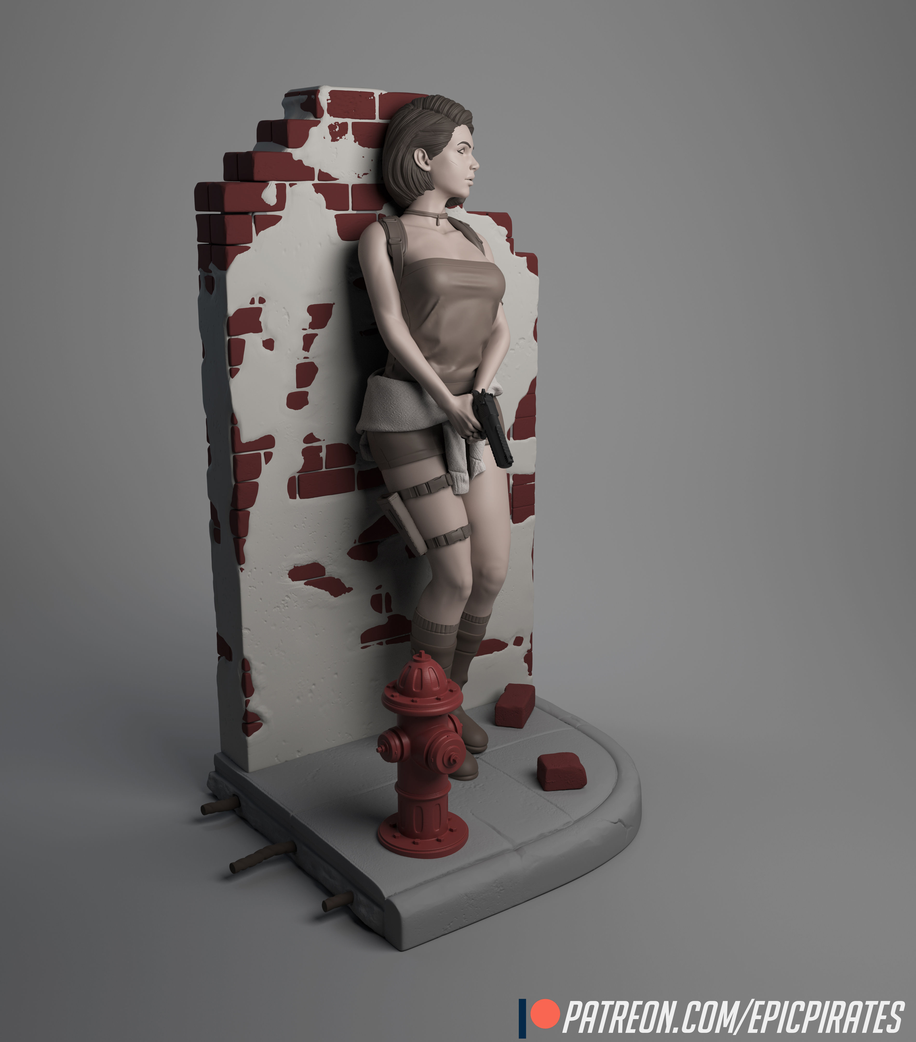 Jill Valentile STLs 3D print model_1