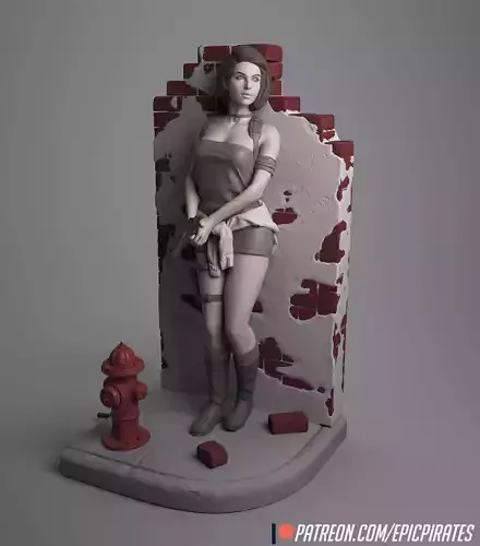 Jill Valentile STLs 3D print model