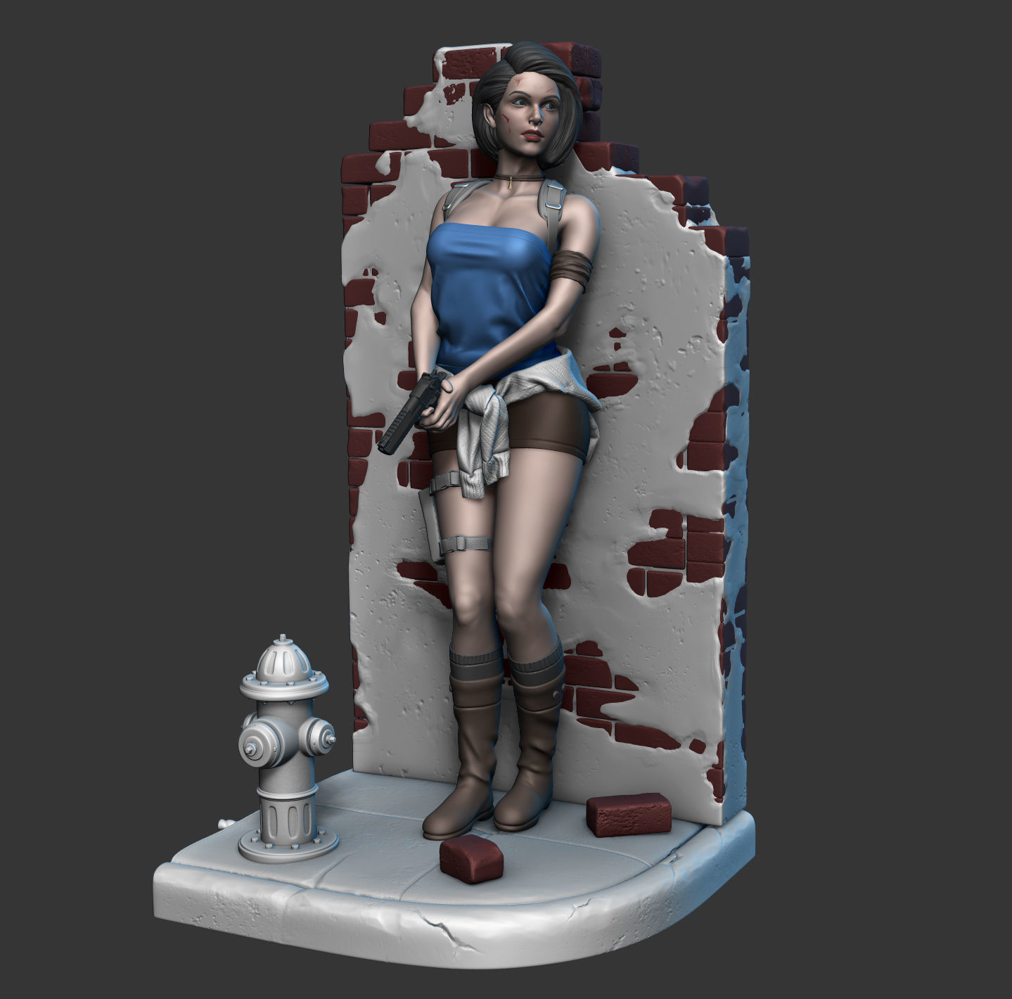 Jill Valentile STLs 3D print model_4