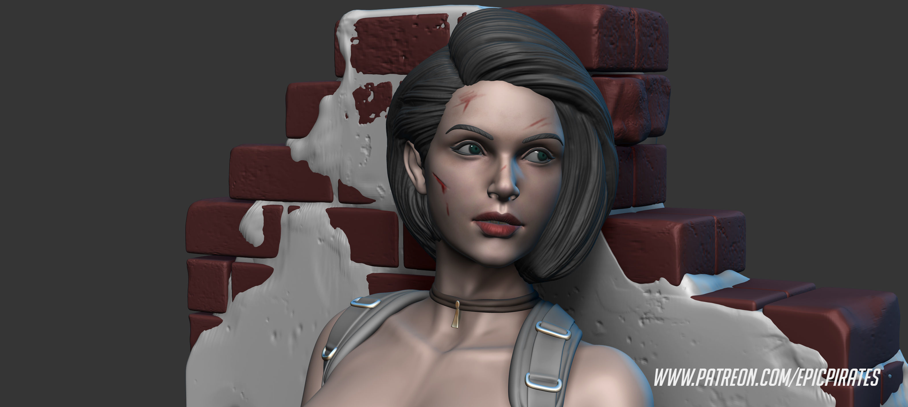 Jill Valentile STLs 3D print model_6