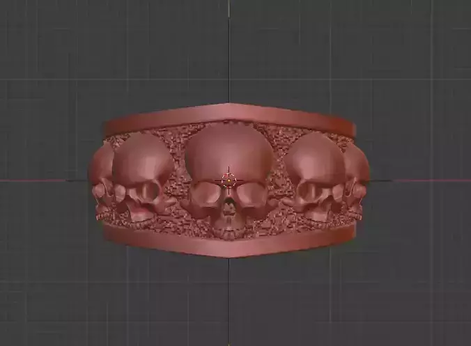 skulls ring