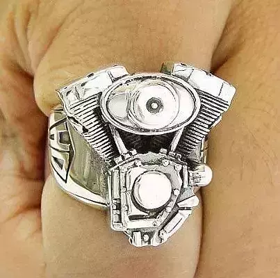 Ring Harley Davidson motors  3D print model