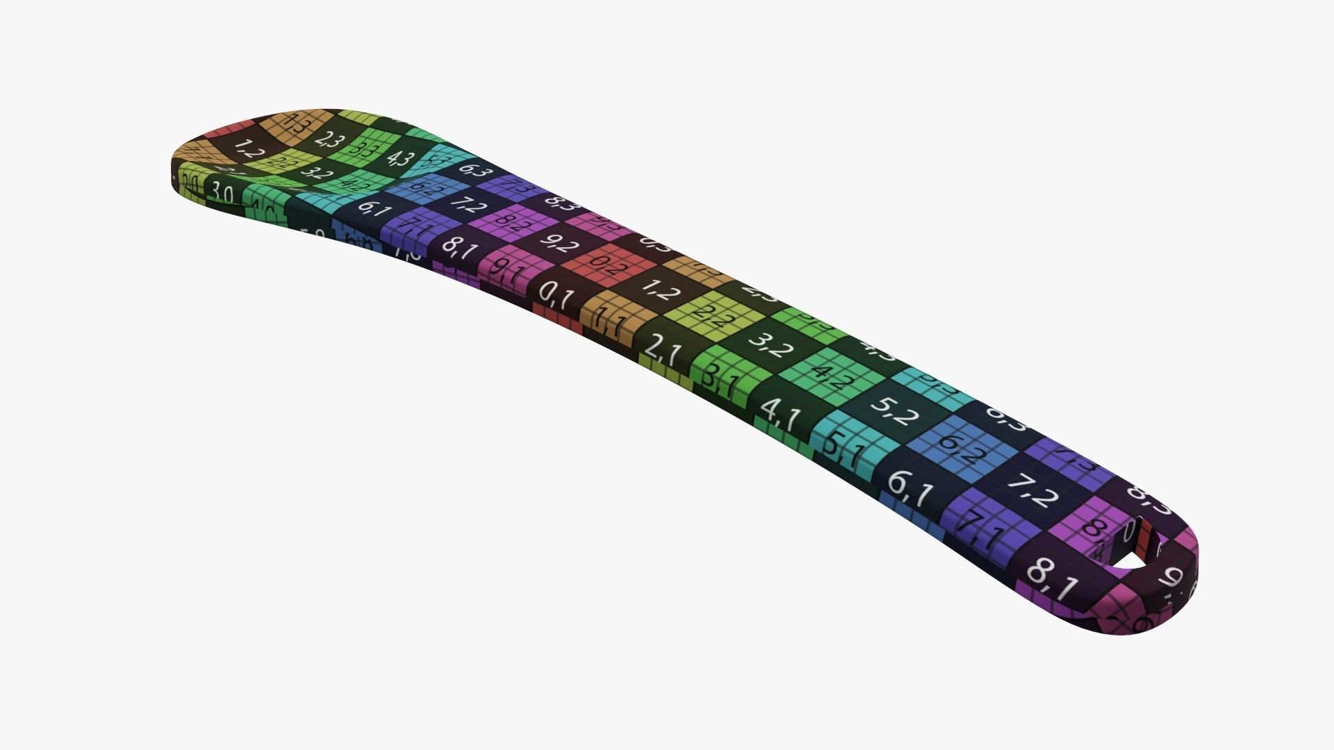 Spatula cosmetic 3D model_15