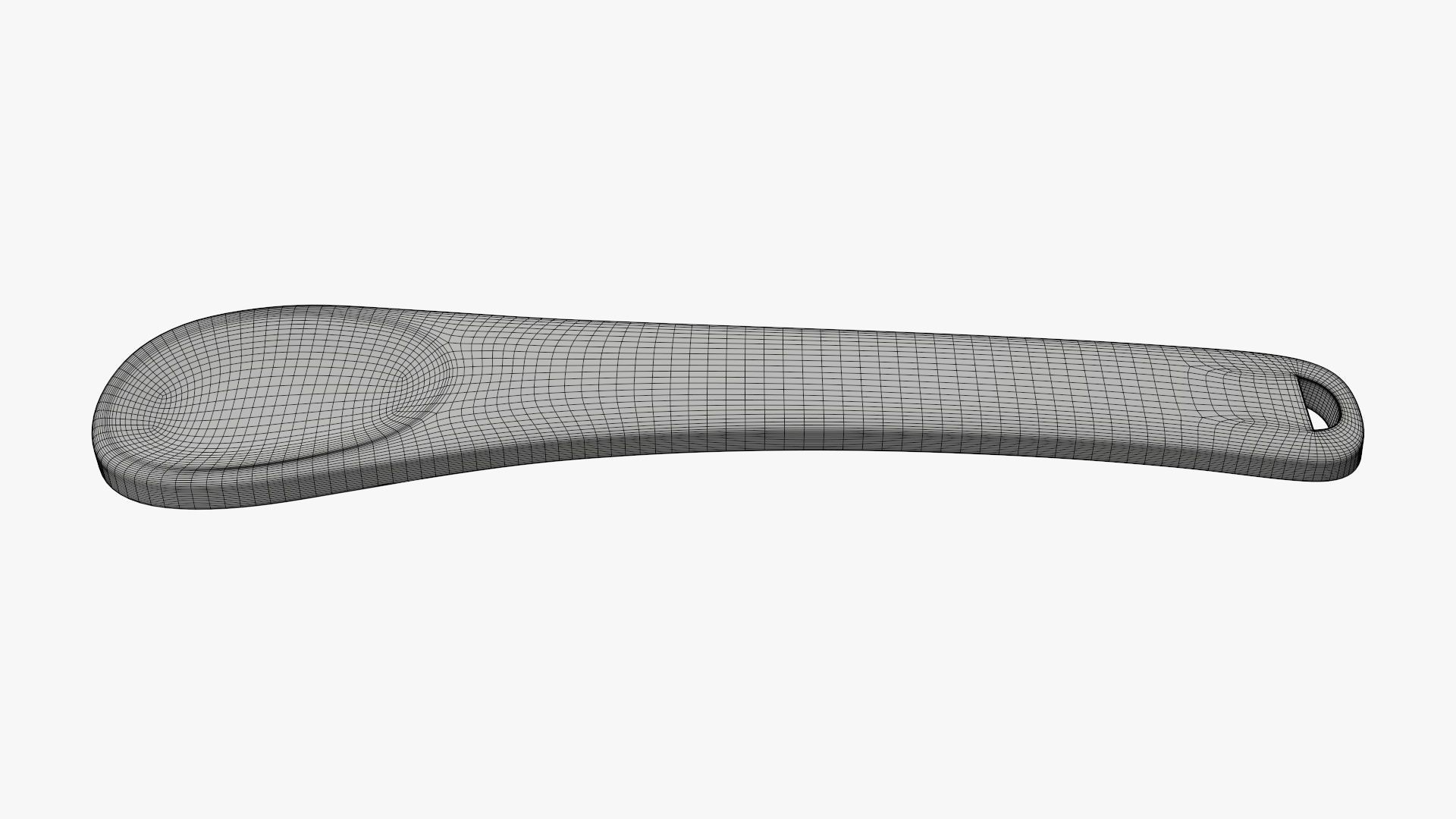 Spatula cosmetic 3D model_6