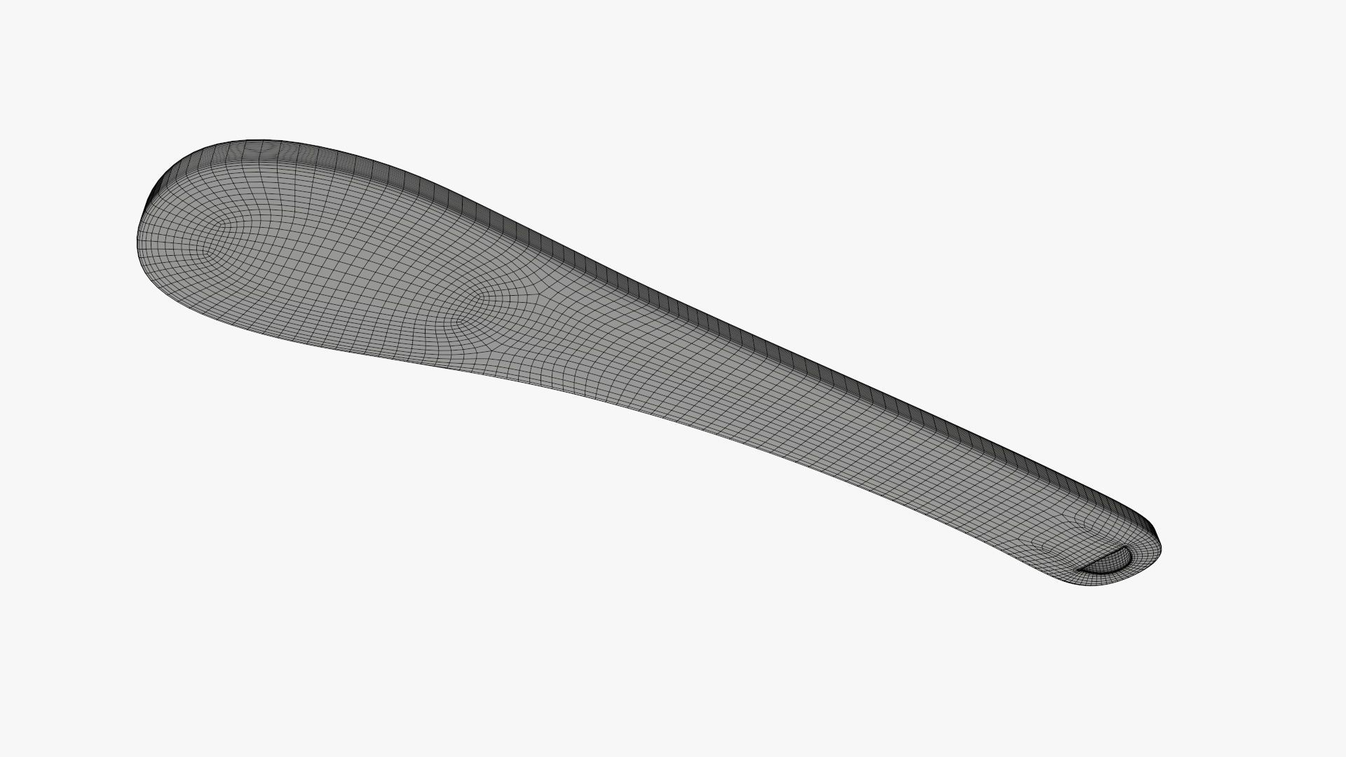 Spatula cosmetic 3D model_9