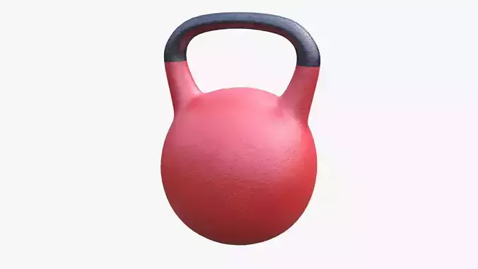 Gym kettlebell 3D model