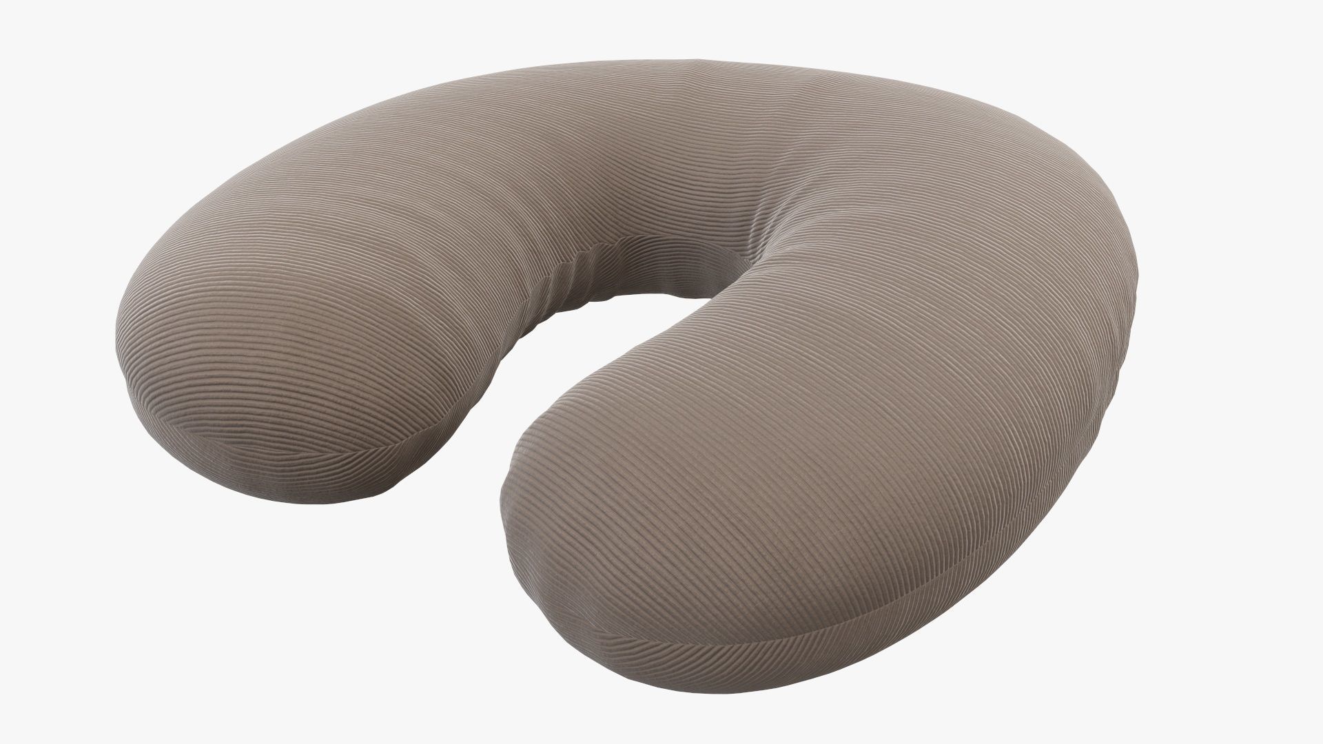 Travel neck pillow 3D model_1