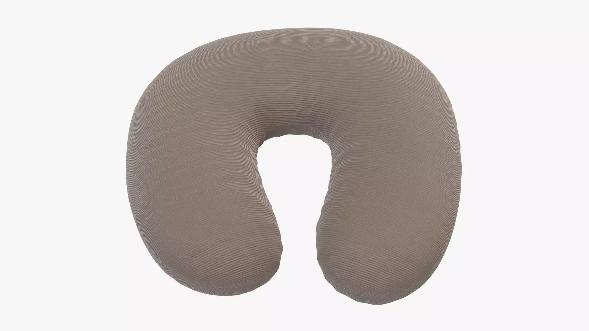 Travel neck pillow 3D model_0