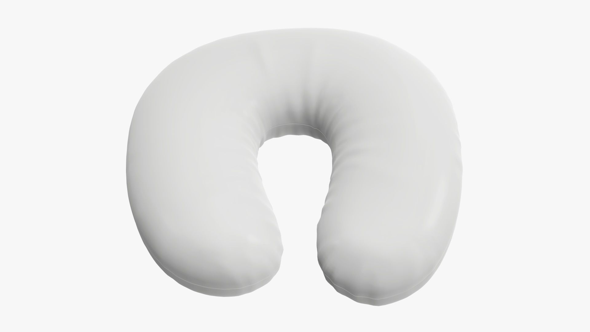 Travel neck pillow 3D model_5