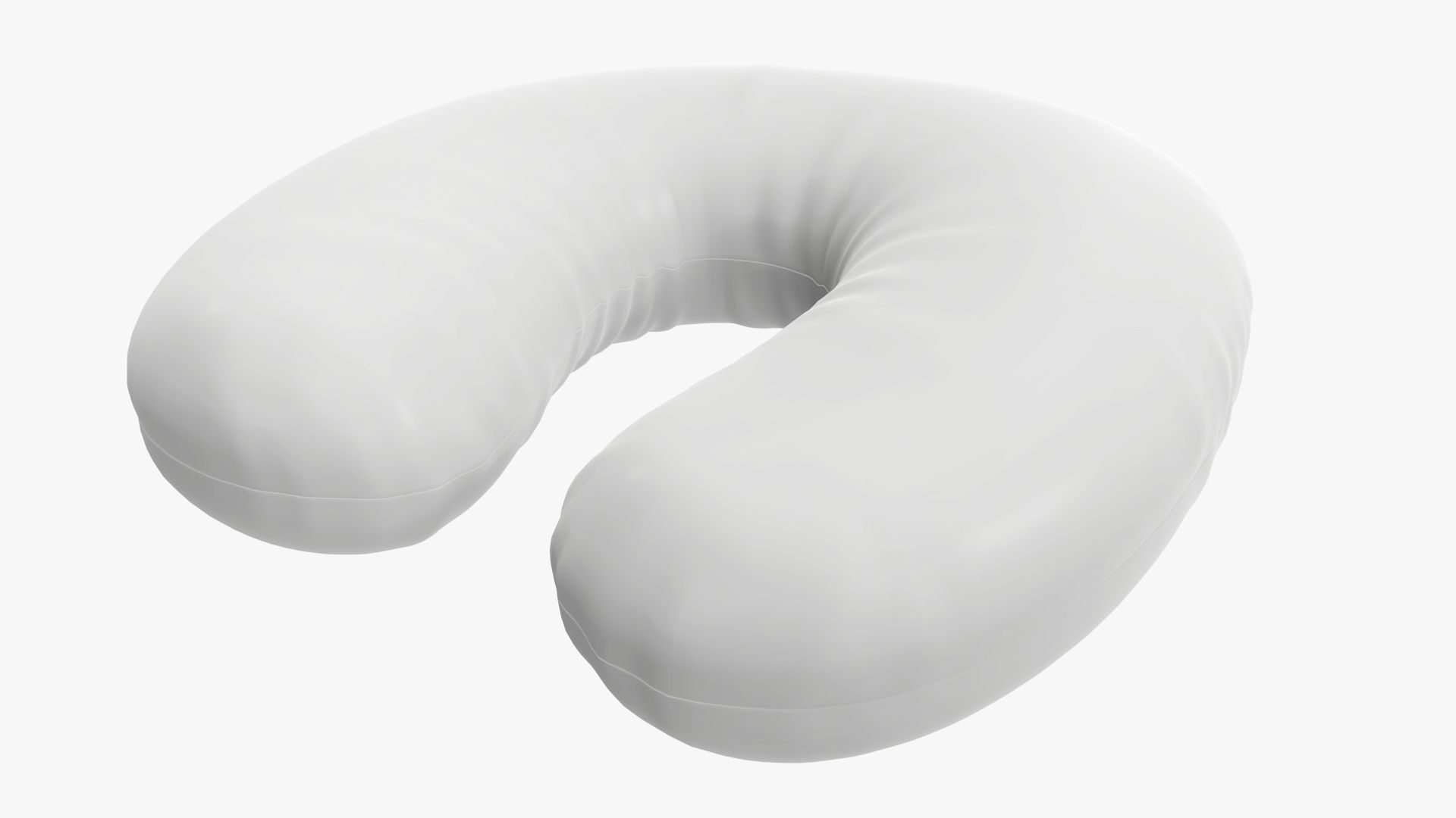 Travel neck pillow 3D model_6