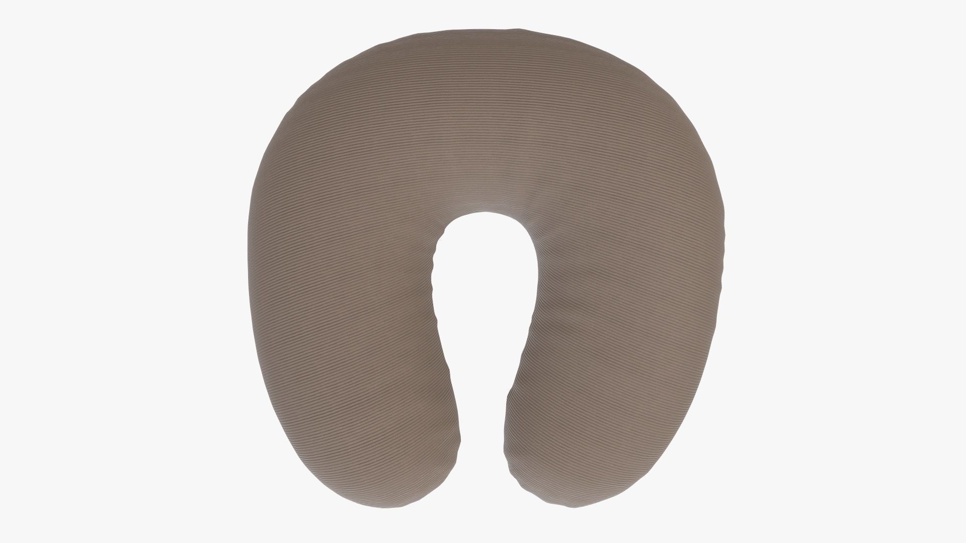 Travel neck pillow 3D model_4