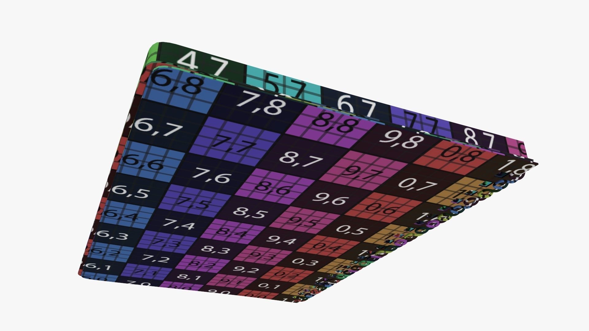 Sketchbook with spiral 02 3D model_13