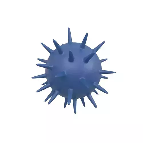 Virus v3 001 Low-poly 3D model